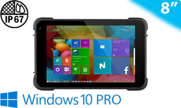 Dust-proof industrial tablet Emdoor I86H - Windows 10 PRO
