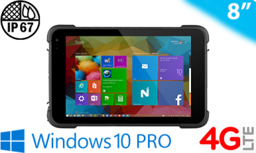 Dust-proof industrial tablet Emdoor I86H 4G - Win 10 PRO
