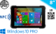 Dust-proof industrial tablet Emdoor I86H 2D NFC - Win 10 PRO