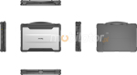 Robust Dust-proof industrial laptop Emdoor X11 High 4G LTE - photo 16