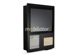 Reinforced Capacitive Industrial Panel PC with thermal printer and reader RFID HF -  MobiBOX J1900 15 - photo 2
