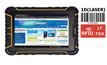  Waterproof Industrial Tablet Senter ST907V4 - 1D Zebra EM1350 + RFID LF 134 v.13