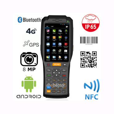 Industrial Data Collector MobiPad Z3506CK  NFC RFID 8 Mpx 2D v.5