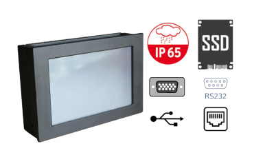 wodoodporny szybki wydajny komputer panelowy 