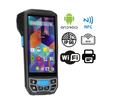 MobiPad  U93 v.0.1 - Industrial Data Collector with thermal printer + RFID HF + NFC