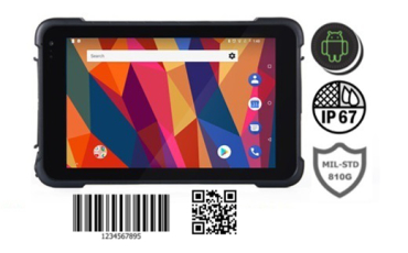 Reinforced Waterproof Tablet Emdoor EM-T86 with 2D scanner v.2