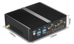 Computer Industry Fanless MiniPC yBOX GX30 (2 LAN) - 3215U v.2 - photo 1