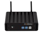 Amplified fanless mini industrial computer with passive cooling of MiniPC yBOX-X31-i3 4010U v.2 - photo 5