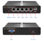 Computer Industry Fanless MiniPC  MiniPC yBOX - X34 (4 LAN) - J1800 v.1 - photo 4