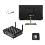 Efficient fanless industrial mini computer with passive cooling MiniPC yBOX-X31-i7 5500U v.1 - photo 1