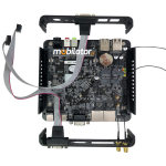 Industrial mini computer with passive cooling MiniPC yBOX-X30A(2LAN+2COM)-N2815 Barebone - photo 2