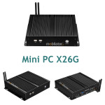 Industrial mini computer with passive cooling and 4xCOM RS232 - MiniPC yBOX X26G(4COM)-N2830 v.3 - photo 8