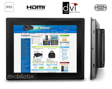 MoTouch 19 -  Industrial Monitor with IP65 on front cover