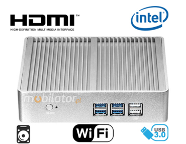 Computer Industry Fanless MiniPC yBOX - X32 - i7 4500Y v.3