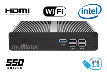 Computer Industry Fanless MiniPC  MiniPC yBOX - X34 J1900 v.4