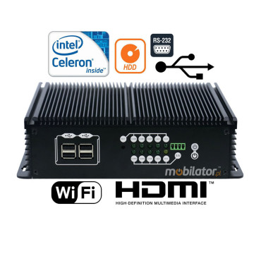 Mini komputer do instalacji w szafach