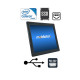 Passively cooled industrial PC touch panel IBOX ITPC A-170 J1900 v.1