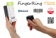 Fingering TS02 - mini barcode scanner 1D/2D - Ring - Bluetooth