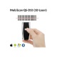 MobiScan QS-01D - Robust waterproof industrial scanner (1D Laser) with Bluetooth 4.0 technology