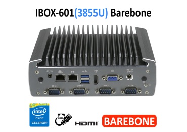 IBOX-601 Barebone - A small industrial fanless mini computer