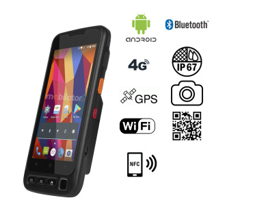 MobiPad V710 v.1 - Waterproof (IP67) data terminal with NFC technology and 1D / 2D scanner (SE4710)