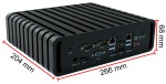IBOX-602 (i5 4200M) v.3 - Fanless mini computer with 2x LAN port and a large SSD drive - photo 5