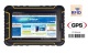 Rugged tablet with IP67 standard and NFC, 4G LTE, Bluetooth, WiFi and 1D Honeywell N4313 scanner