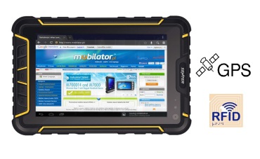 Senter ST907V2.1 v.14 - Rugged tablet with IP67 standard, with NFC, 4G LTE, Bluetooth, WiFi and GPS Ublox M8N