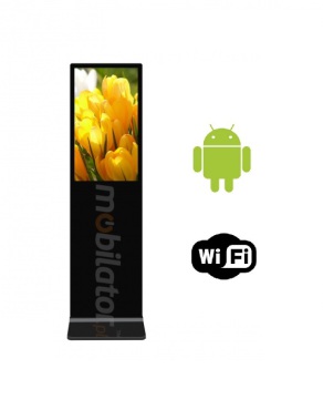HyperView 32 v.1 - Free-standing advertising panel, 32 inches with android 7.1 system and wifi and bluetooth