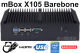 mBox X105 Barebone - Industrial Mini Computer with Intel Celeron 3855U Processor