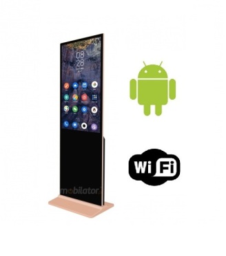 HyperView 43 v.1 - Advertising panel with a 43-inch screen, wifi and bluetooth (Android 7.1)