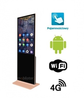 HyperView 43 v.4 - Touch panel with 43-inch screen (capacitive touch), with wifi, Android 7.1 and 4G
