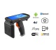 MobiPad XX-B6 v.3 - Industrial collector-inventory in the form of a gun with the standard IP65 (Android 10 System) and NFC + 4G LTE + Bluetooth + WiFi with UHF reader (range up to 17m) 