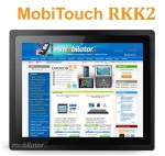 MobiTouch 8RKK2 - rugged industrial computer panel with an 8-inch capacitive touch screen and Android system - IP65 standard on the front part of the housing  - photo 1