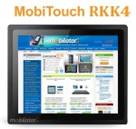 MobiTouch 8RKK4 - rugged touch panel computer for production with an 8-inch capacitive touch screen and Android 7.1 - standard IP65 on the front part of the housing  - photo 2