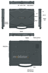 Emdoor X14 HIGH v.7 - Shockproof professional industrial laptop with IP65: 16GB RAM, 4G, Windows 10 Professional  - photo 31