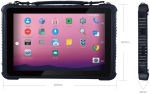 Militarny tablet wytrzymay dziesicio-calowy z norm wodoszczelnoci Emdoor Q16