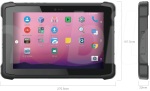 Emdoor Q11 v.1 - Industrial 10-inch tablet with IP65 + MIL-STD-810G and 4G, Bluetooth, 4GB RAM, 64GB ROM and NFC disk  - photo 1