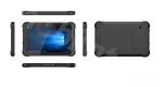 Militarny tablet Przemysowy, wielozadaniowy   z Windows 10 PRO skanerem UHF RFID i kodw 1D Emdoor I15HH