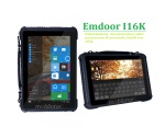 Wytrzymay 10-calowy tablet przemysowy z pojemn bateri Emdoor I16K