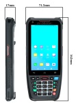 MobiPad A400N v.3 - Industrial data terminal with NFC, Bluetooth, GPS, quad-core processor and 1D code scanner  - photo 3