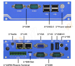 IBOX N112 v.7 - Small miniPC with 4x USB 2.0, 2x RJ-45 LAN and 1x HDMI connectors, 512GB SSD, 8GB RAM DDR3L and TPM 2.0 - photo 3