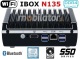 IBOX N135 v.10 - Industrial miniPC with 8GB RAM, Intel Core processor, USB 3.0 and USB 2.0 connectors and DP, 1TB HDD and 512GB SSD disks