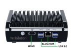 IBOX N133 v.2 - Industrial miniPC with 4x USB 3.0, 1x RJ-45 COM, 4GB RAM and 64GB SSD mSATA disk - photo 2