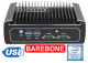 IBOX N1554 v.1 - Solid miniPC in BAREBONE version with quad-core Intel Core processor, 4x USB 3.0, 2x RS485 and HDMI ports