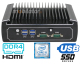 IBOX N1554 v.2 - Industrial miniPC with 8GB RAM DDR4 memory, 256GB SSD disk and Windows, Linux support