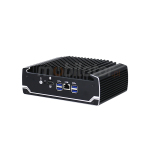 IBOX N185 v.4 - Small, aluminium miniPC with an 256GB SSD, 4GB RAM, Windows, Linux, iKuai support, 6x RJ-45 LAN, 1x HDMI ports - photo 1