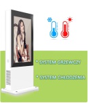 NoMobi Trex 65 v.12 - Advertising, outdoor standing totem with a protective galvanic layer, online management system and a screen with a brightness of 3500 nits - photo 14