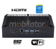 mBOX Q817GEX v.3 - Industrial MiniPC with 8 GB RAM and an mSata 128GB SSD as well as WiFi
