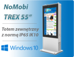 NoMobi Trex 55W v.7- Outdoor standing totem with 55 inch screen and 3500 nits brightness, shipment by sea (approx.2.5 months), Windows 10, tempered glass on the display - photo 12